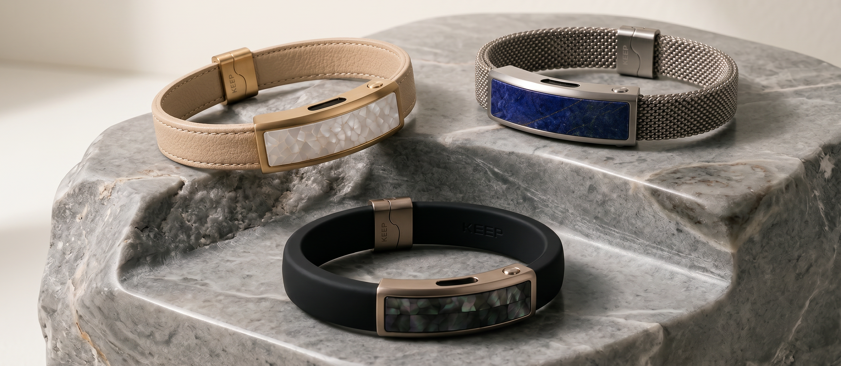 different design options for keep band